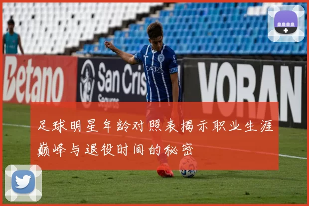 足球明星年龄对照表揭示职业生涯巅峰与退役时间的秘密