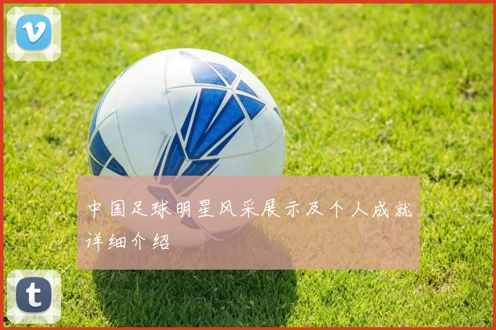 中国足球明星风采展示及个人成就详细介绍