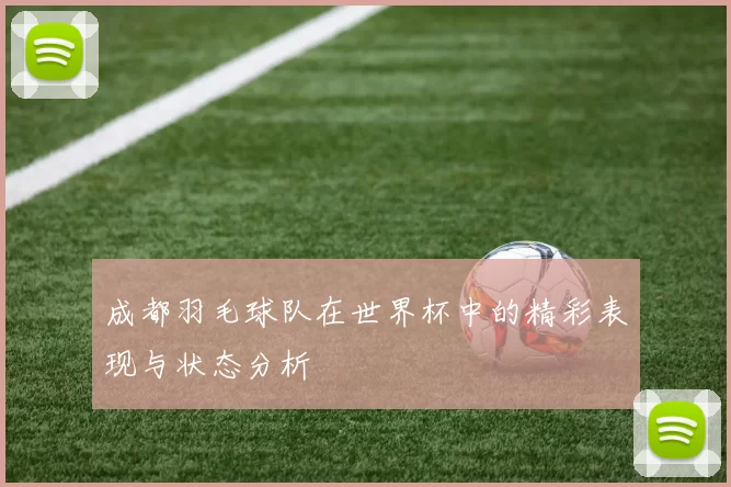 成都羽毛球队在世界杯中的精彩表现与状态分析
