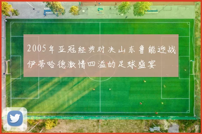 2005年亚冠经典对决山东鲁能迎战伊蒂哈德激情四溢的足球盛宴